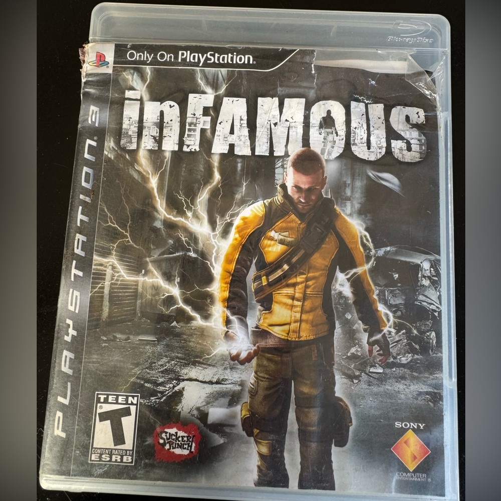 PS3 Infamous Video Game
